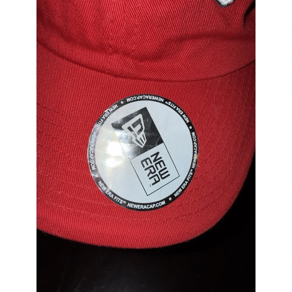 Angels Red Baseball Cap MLB 08 The Show Promotional Hat New Era Adjustable Strap